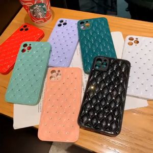 iPhone Elegant Diamond Pattern Case For iPhone 6G 7G 8G 6P 7P 8P X XS XR 11 12 13 13 PRO MAX