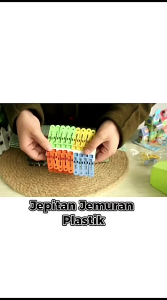 2 PCS Jepitan Jemuran Baju (isi 20pcs) / Holder Plastik Warna Jepit Jemur Cucian Rumah Tangga Laundry Loundry Pengering Pakaian Cuci Selampe Sapu Tangan Celemek Kaus Kaki Celana Dalam Underwear Bra Dasi Boxer Manset Anak Bayi baby Dewasa Kuat Kokoh Tahan