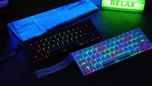 AULA | AULA Mini60 HE/Pro/Max 8K Polling Rate 60% Magnetic Switch Gaming Keyboard Tri-Mode Wireless RGB 0.01mmRT Hotswap PBT Keycaps