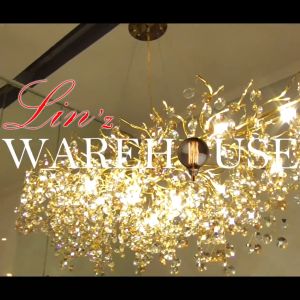 Lampu Gantung Kristal ISLAND LUXURY CRYSTAL ROOT Chandelier