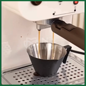 Cốc đong cà phê 100ml inox 304 chiết xuất espresso đong định lượng dùng trong pha chế chuyên nghiệp tiện lợi Mixmore