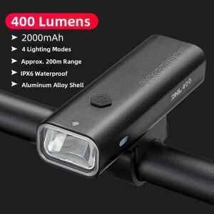 RockBros | USB Rechargeable High Beam Night Riding Bicycle Light for Mountain & Road Bikes
