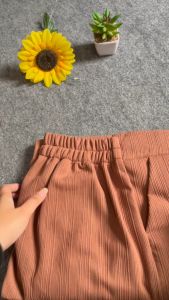 Jennie Knit Pants Celana Kulot Highwash Kancing Bahan Premium S-XXXL JUMBO