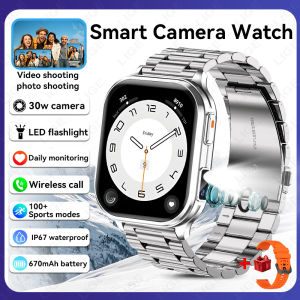 LIGE | LIGE New 670mAh Battery Smart Watch 30W Piexls Camare Take Video Music Playback Watch Bluetooth Call Smartwatch For Android ios