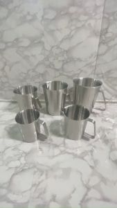 Ca inox 304 chia vạch 500ml/700ml/1000ml/1500ml/ 2000ml