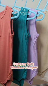 SG - Buttery Soft Bamboo Baby Romper Onesie Bamboo Romper Bodysuit Newborn Onesie