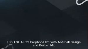 T&G P11 High Quality Earphone with Anti Fall Design and Built-in Microphone