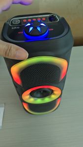 SKG ลำโพงบลูทูธ 4 นิ้ว x2ดอก ลำโพง (10W RMS x2) รุ่น KG-069 สีดำ