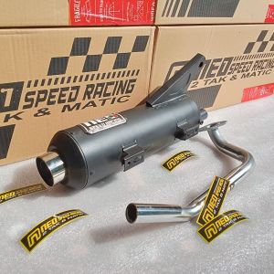 Knalpot Copy CMS Beat Type Standar Racing Suara Ngebas Adem