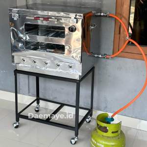 Oven Gas Api Atas Bawah / Oven Gas Ukuran 60x40x45cm