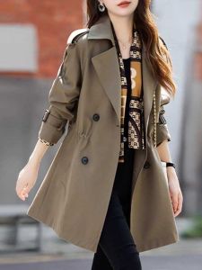 High-quality Design Stylish Temperament Mid-long Coat