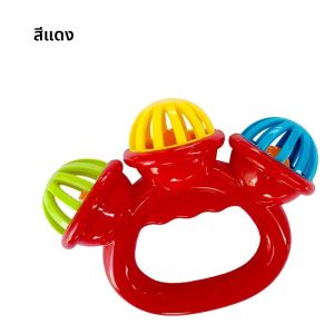 1-4PCS Baby Hand Rattle Ball ของเล่นทารกแรกเกิดจับมือ Bell Sensory ของเล่นเด็กความปลอดภัยวัสดุของเล่นสําหรับ 0-24 เดือนเด็กทารก