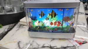Aquarium Listrik Lampu Simulasi Aquarium Aquascape Dekorasi Ornamen Ruang Tamu