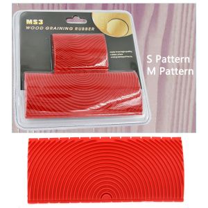 Bộ 2 Cọ Lăn Sơn Tạo Vân Gỗ Hoa Văn Tiện Lợi