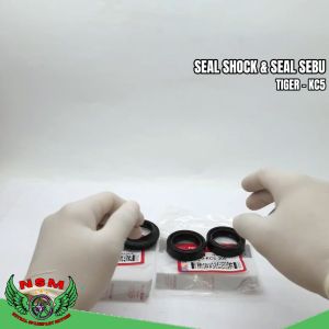 Paket Hemat Seal Shock Tiger & Seal Tutup Debu Tiger Verza CB150R Megapro New CBR150R PCX 150 GL Pro