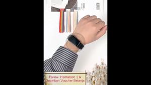 Strap Huawei Band 9 Nylon Velcro Quick Dry Lembut Tali Jam Huawei Band 8 9 Nilon Hematacc