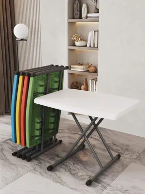 MultiPurpose Folding Table with Adjustable Height Heavy duty Study table