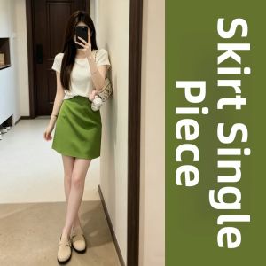 Ge·an·fei | Summer 2026 New Set Short Sleeve T-Shirt and A-Line Skirt