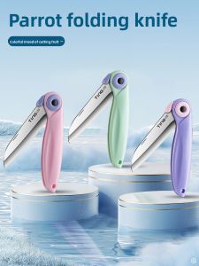 Folding Fruit Knife Sharp Peeler for Home Dorm Students Office Use