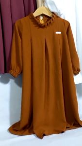 AZAHRAKIDS08 - GAMIS ANAK CRINKLE \"MARYAM\" SERIES 2-13 TH JUNIOR