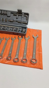 Paket 2 Set Kunci Shock Set Lengkap 27 Pcs Victory & Kunci Ring Pas Set 11 Pcs 8-22mm Kombinasi Diamond / Kunci Pas Ring Set 1 Set