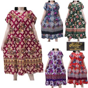 Baju Batik Susun / Baju Dress / BAJU Tidur