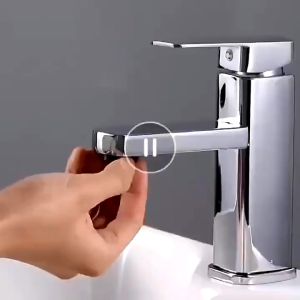 Single Cold Two Effluent Modes Stainless Steel Wall Mounted Universal Kitchen Faucet