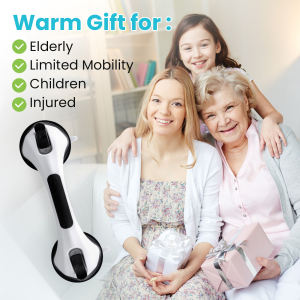 TAILI Shower Grabbar 2แพ็ค30.9ซม. อ่างอาบน้ำผู้สูงอายุและที่จับฝักบัวสำหรับห้องน้ำผู้สูงอายุที่มีความปลอดภัยมือจับสมดุลที่จับในห้องน้ำช่วยเหลือคนพิการไม่เจาะถอดออกได้นำกลับมาใช้ใหม่ได้