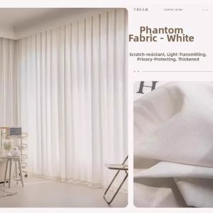 SHELIANKE | Light Transmitting Privacy Protection Sunscreen Curtain