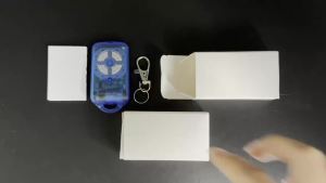 Blue Black ATA PTX-4 Securacode Remote Control 433MHz PTX4 PTX 4 Garage Gate Door Keyfob Transmitter Black