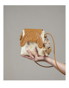Cute Rabbit Ninas Mini Crossbody Bag Casual Single Shoulder Womens Phone Bag 2025 New Style Small Fashionable Handbag