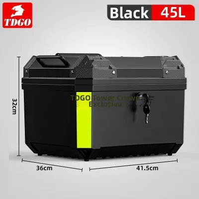 BONINGYU | Large Waterproof Durable Motorcycle Trunk 80L