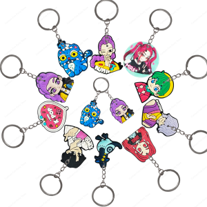 Demon Hunters Keychains Party Decoration Gifts for Korean Kpop Anime Party Gifts Stuffer School Carnival Reward Party Supplies