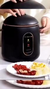 HỎA TỐC 2H .Nồi cơm điện mini Chigo Chính Hãng 1.2L nồi nấu đa năng mini nấu cơm hầm hấp xào luộc an toàn tiện ích