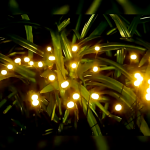 OOKAS Solar Christmas Lights Elegant Waterproof LED Solar Firefly Lights for Garden & Pathway Outdoor Decorative Lighting
