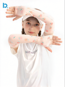 batubatu | UV Protection Breathable Cooling Elastic Kids Arm Sleeves