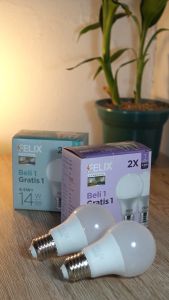 FELIX STANDARD Bohlam Lampu LED 8.5W E27 Putih 6500K Garansi 1 Tahun