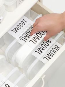 How to Organize Your Refrigerator & Freezer with Separately Packed Dish Boxes