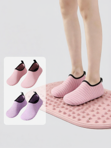 REXUELONG | Pressure Plate Massage Shoes Indoor Workout Yoga Anti-slip Soft Sole Quiet