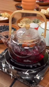 250g Herbal Tea Combo: Ginseng Maca Polygonatum Wolfberry & Jujube | Individual Pyramid Tea Bags | Multi-Benefit Blend | Ideal for Health