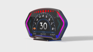 【DIY Myself】OBD2+GPS+SlopeMeter Smart Gauge สมาร์ทเกจ Digital Meter/Display P3(2023) HUD Speedometers เกจวัดรถยนต์ วัดความร้อน