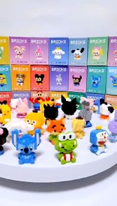 Nano Block Bricks Mini Puzzle Building Blocks / Mainan Balok Susun Model Karakter Mainan Edukatif Anak 4-6 Tahun Balok Bangun Minimodel - Lazada