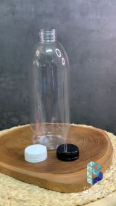 (91 PCS) Botol Kale 500 ml Botol Plastik Kale 1/2 Liter Botol Jus Botol Kopi Botol Kale TEBAL