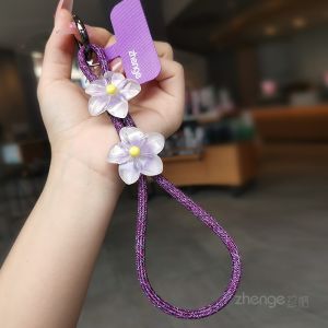 สายโทรศัพท์แบบมีสายรัดข้อมือ ชิ้นส่วนโทรศัพท์มือถือ สายรัดแบบมีหัวเข็มขัดปรับได้ สีสันสดใส ป้องกันการตกหล่น สายรัดโทรศัพท์มือถือแบบใหม่