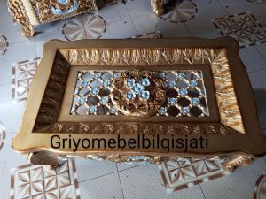 meja tamu belagio ukir jati sultan