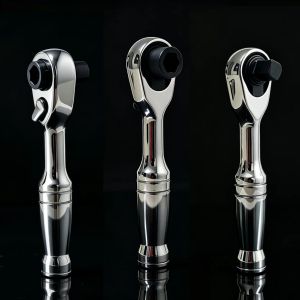 1/4 INCH Ratchet Double Head Fast Ratchet Wrench Double-Ended Mini Screwdriver Socket Wrench Set Bicycle Repair Hand Tools Set
