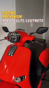 Universal 360° Foldable CNC Alloy Mount & Base HD Rearview Mirror with Folding MechanismESAY INSTALL