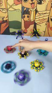 Con Quay Đồ Chơi Spinner Robot Biến Hình Thông Minh Cho Bé Fidget Spinner