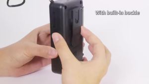 Portable Radio AM FM SW Battery Operated Radio with Light Back Clip Excellent Reception and Speaker 3.5mm Headphone Jack