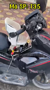 Ghế ngồi trước xe mã 106 cho Airblade Exciter NVX Xe Côn Xe số cho bé 8 tháng - 4 tuổi. Thiết kế an toàn dễ lắp đặt chất lượng cao